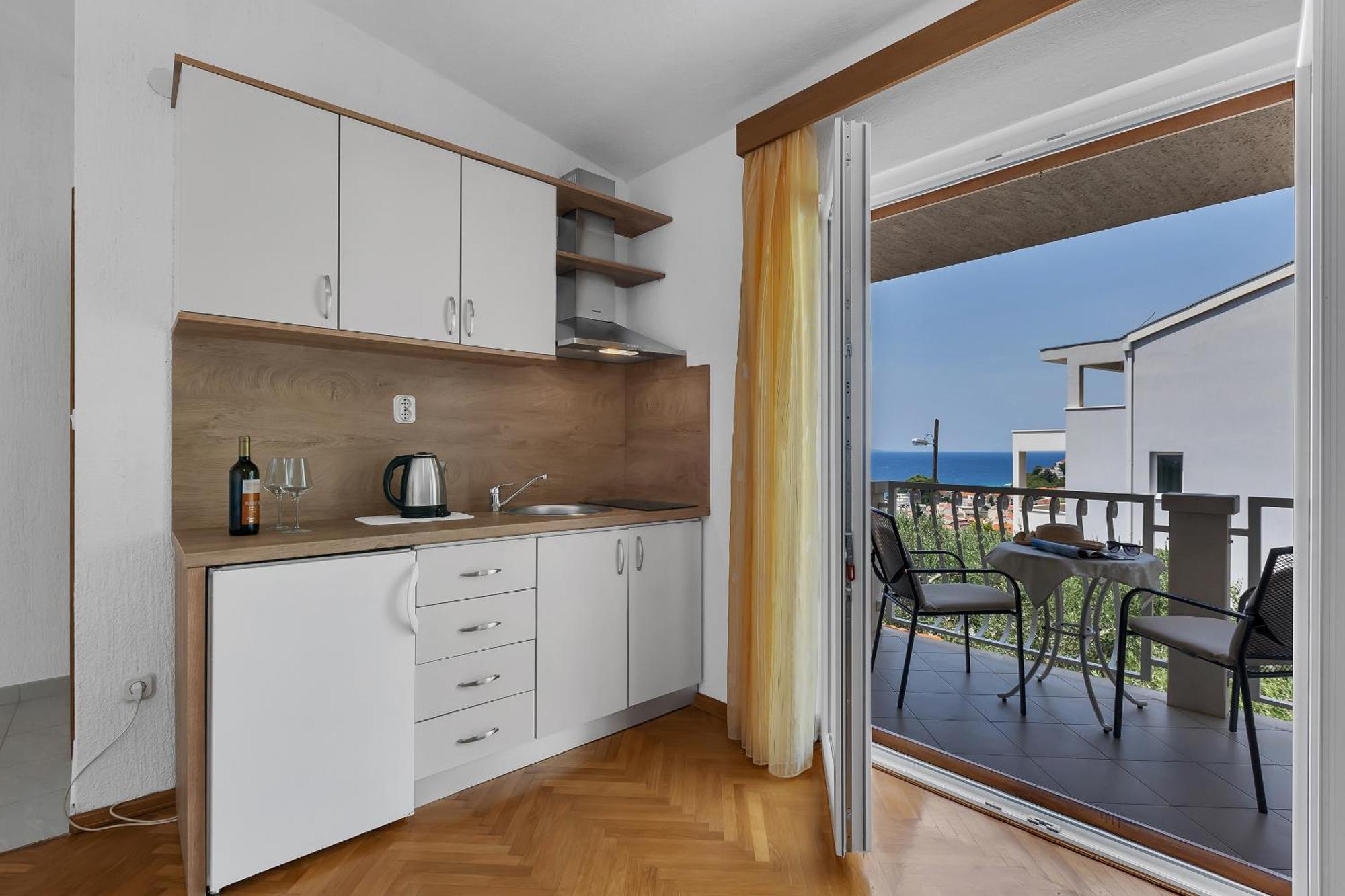 Apartments Ana Baška Voda Exteriör bild